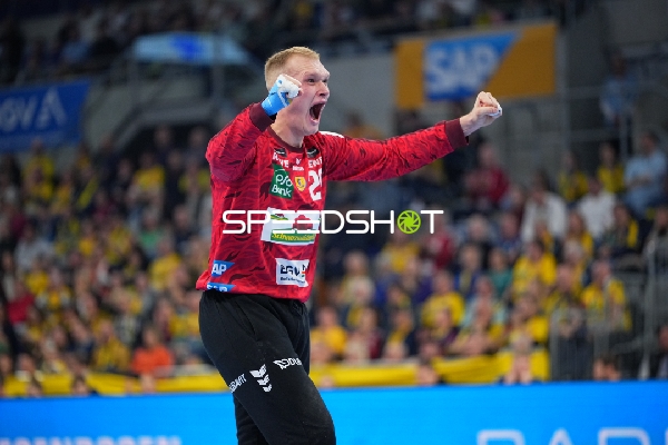 David Späth (29; Rhein Neckar Löwen) in Aktion