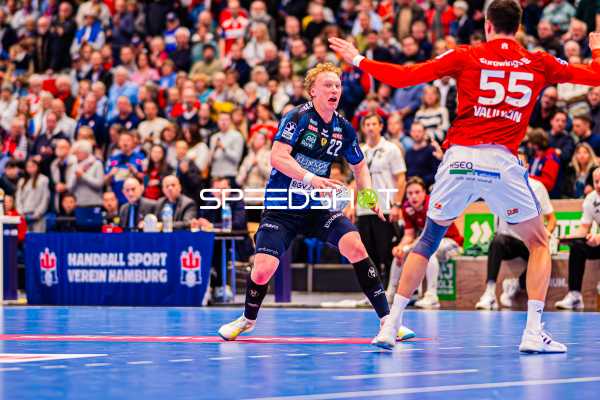 Handball I Herren I Saison 2024-2025 I Daikin HBL I 18. Spieltag I Handball Sportverein Hamburg - Rhein-Neckar Löwen I 09.02.2025
