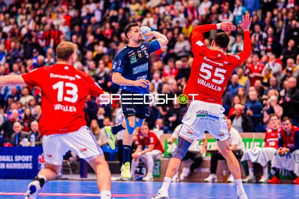 Handball I Herren I Saison 2024-2025 I Daikin HBL I 18. Spieltag I Handball Sportverein Hamburg - Rhein-Neckar Löwen I 09.02.2025