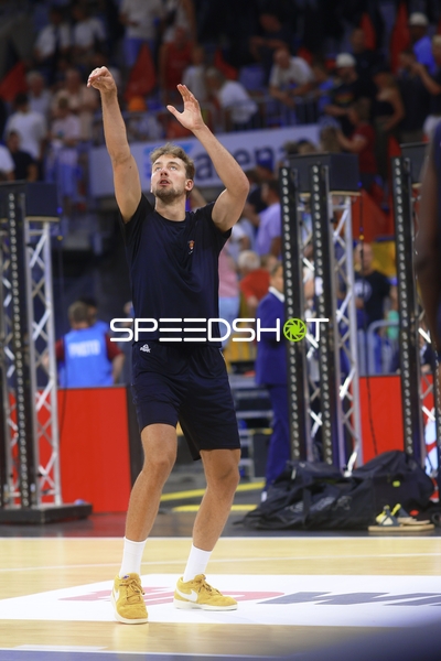 Spieler auf dem Court