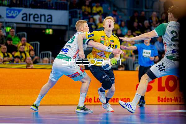 Handball I Herren I Saison 2024-2025 I Daikin HBL I 20. Spieltag I Rhein-Neckar Löwen - Frisch AUF! Göppingen I 26.02.2025