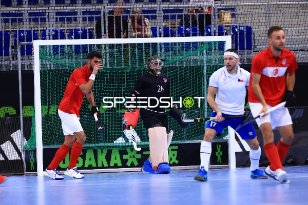 Torwart Necip CILKIZ (26; Türkei) im Einsatz