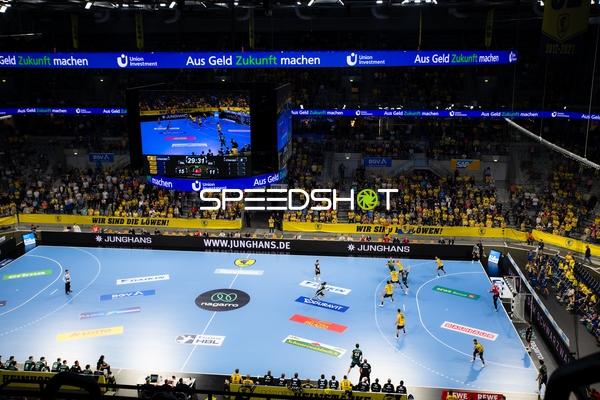 Spieler positionieren sich