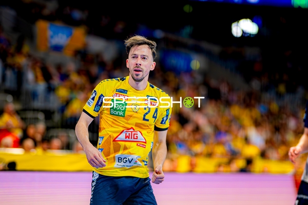 Spielszene Patrick Groetzki (24;Rhein Neckar Löwen)