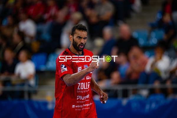 Tom Wolf (10; SG BBM Bietigheim) zeigt Emotion