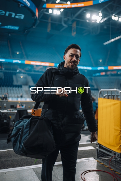 Ankunft von Patrick Groetzki (24; Rhein Neckar Löwen)