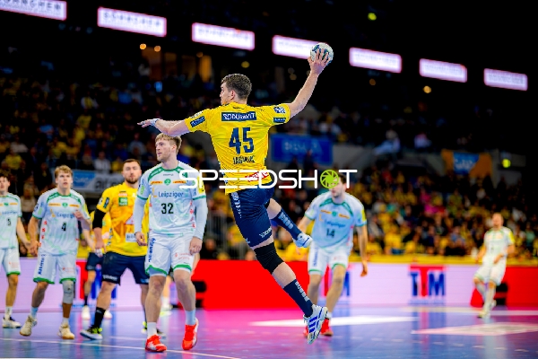 Handball I Herren I Saison 2024-2025 I Daikin HBL I 27. Spieltag I Rhein-Neckar Löwen - DHfK Leipzig I 24.04.2025