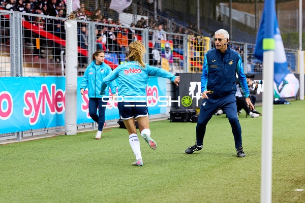 Spielerin beim Aufwärmen
