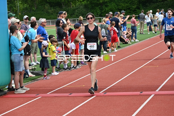 TVE Sommerlauf Edingen 2025 Zieleinlauf