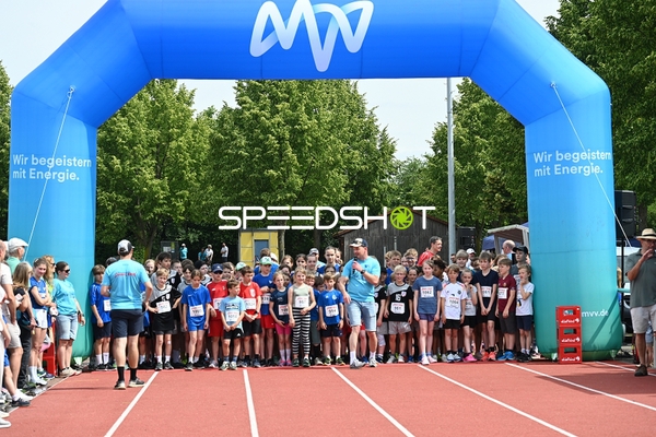 Startvorbereitung TVE Sommerlauf Edingen 2025