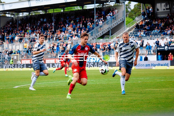 Angriff von FC Hansa Rostock auf SV Sandhausen
