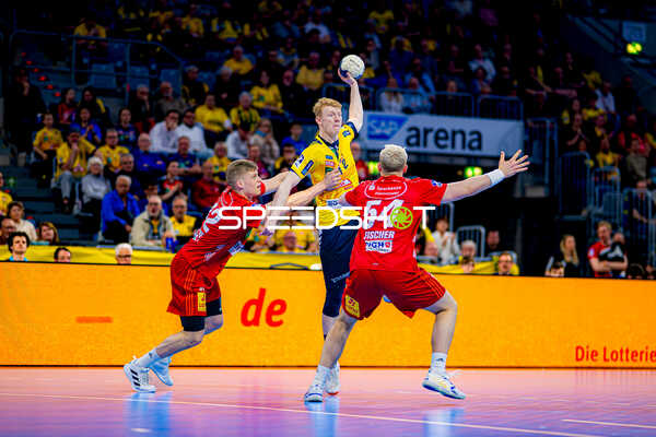 Handball I Herren I Saison 2024-2025 I Daikin HBL I 24. Spieltag I Rhein-Neckar Löwen - TSV Hannover-Burgdorf I 20.03.2025