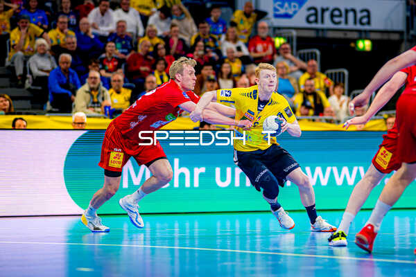 Handball I Herren I Saison 2024-2025 I Daikin HBL I 24. Spieltag I Rhein-Neckar Löwen - TSV Hannover-Burgdorf I 20.03.2025