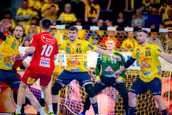 Handball I Herren I Saison 2024-2025 I Daikin HBL I 24. Spieltag I Rhein-Neckar Löwen - TSV Hannover-Burgdorf I 20.03.2025