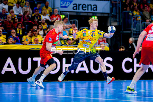 Handball I Herren I Saison 2024-2025 I Daikin HBL I 24. Spieltag I Rhein-Neckar Löwen - TSV Hannover-Burgdorf I 20.03.2025