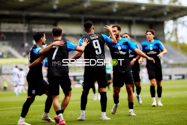 Spieler zeigen Emotion und Teamgeist