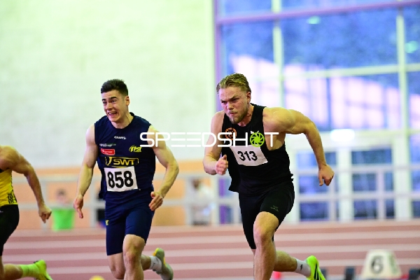 Sprintduell zwischen 313; Post-Sportverein Trier und Leitz Florian (858; Post-Sportverein Trier)