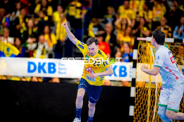 Handball I Herren I Saison 2024-2025 I Daikin HBL I 27. Spieltag I Rhein-Neckar Löwen - DHfK Leipzig I 24.04.2025