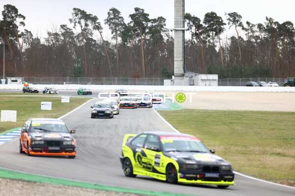Rennen der BMW 318i Cup Fahrzeuge