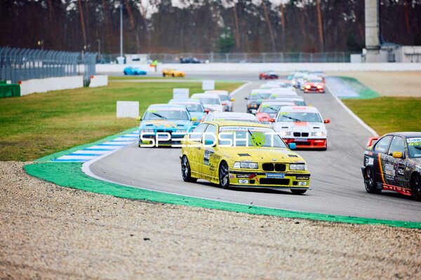 Rennen im BMW 318i Cup auf dem Hockenheimring