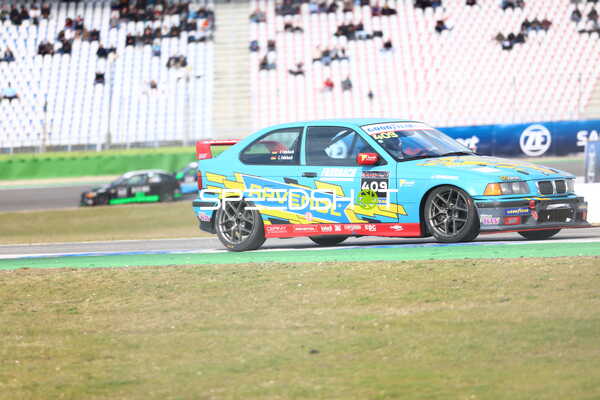 Carlos und Franco Fahrbach im Rennen auf dem Hockenheimring