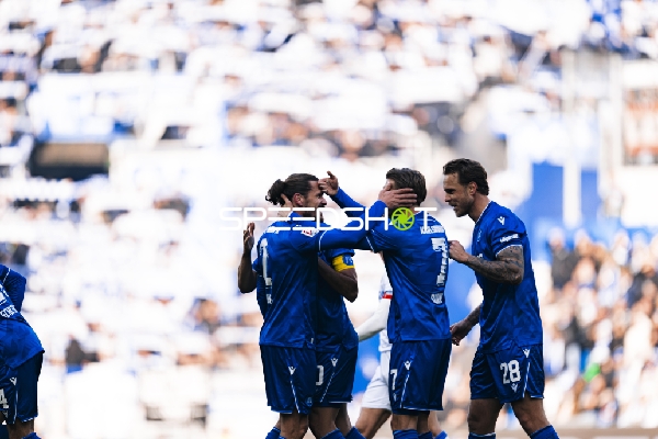 Spieler feiern Jubel