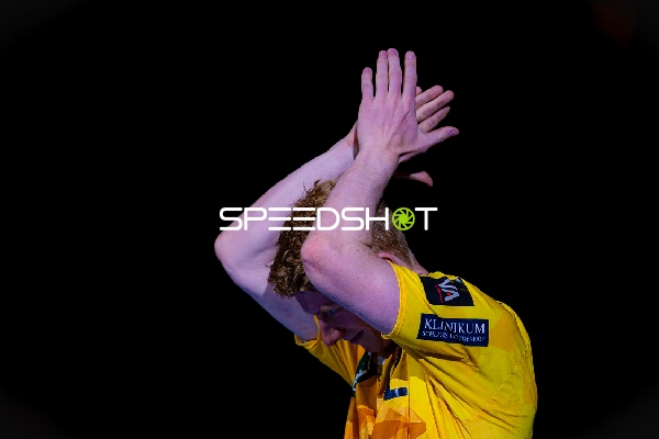 Spieler in der Halle