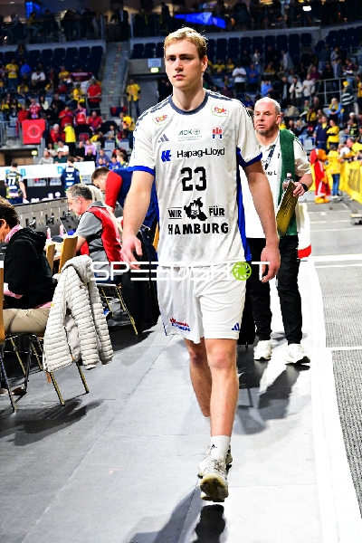 Einar Olafsson (23; HSV Hamburg) in Aktion