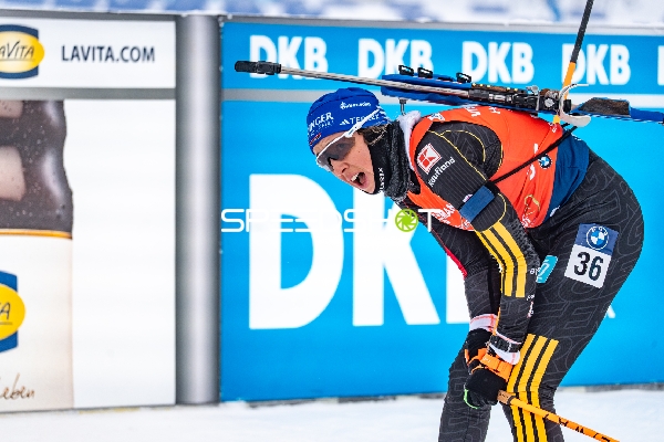 Biathlon, BMW IBU WORLD CUP BIATHLON, Sprint Frauen 7,5 km, Oberhof, Deutschland, PREUSS Franziska #36 GER