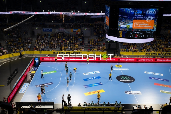 Spieler positionieren sich