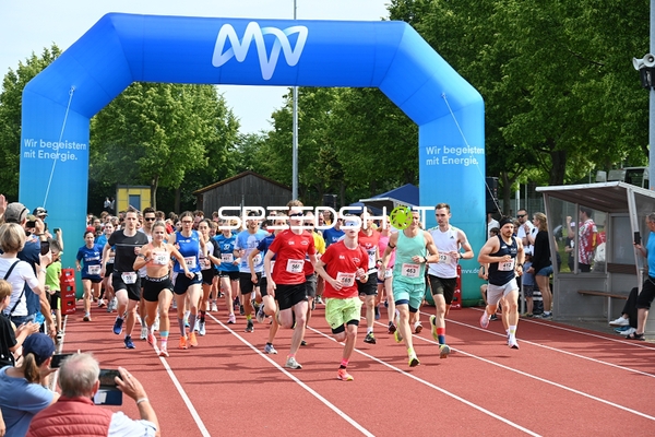 TVE Sommerlauf Edingen Start