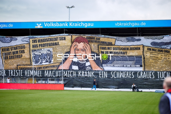 Stadionansicht mit Choreografie