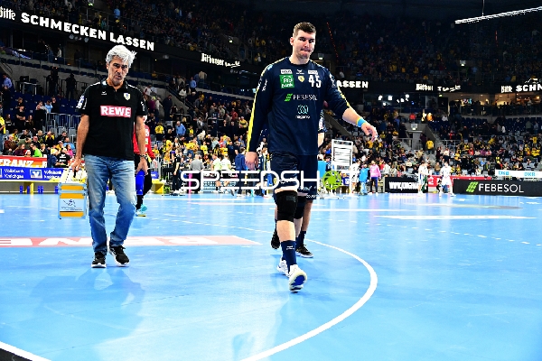 Halil Jaganjac (45; Rhein Neckar Löwen) in Aktion