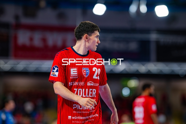 Paco Barthe (20; SG BBM Bietigheim) positioniert sich