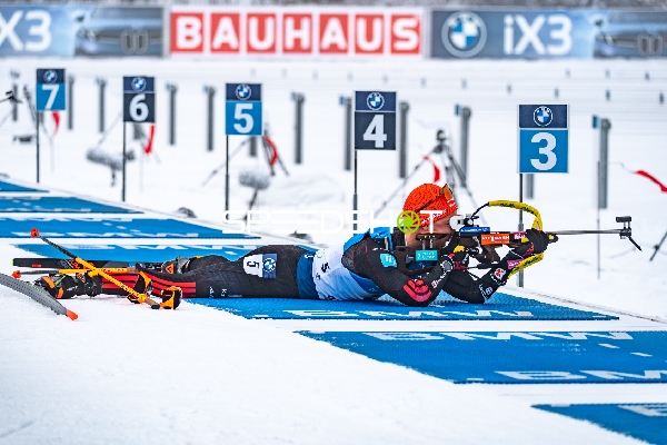 Biathlon, BMW IBU WORLD CUP BIATHLON, Sprint Männer 10km, Oberhof, Deutschland, ZOBEL David #5 GER
