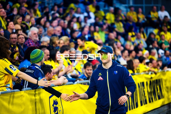 Begrüßung der Fans