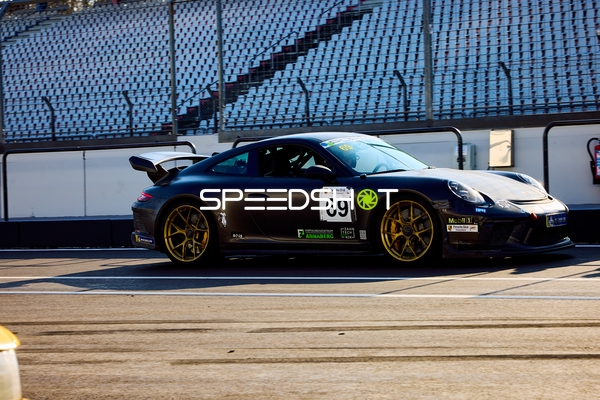 Jan Horwath auf der Rennstrecke in Hockenheim