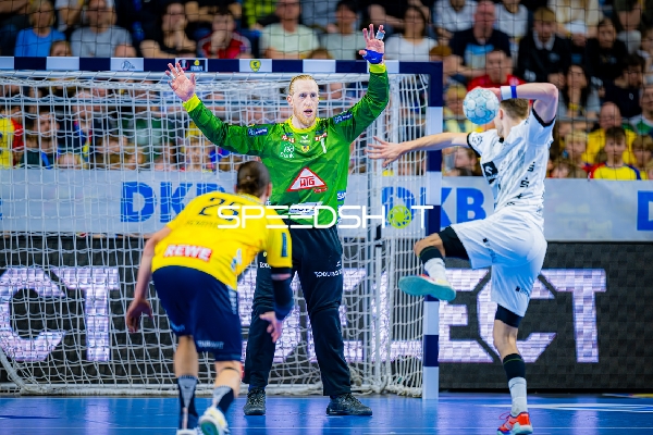 Handball I Herren I Saison 2024-2025 I DHB-Pokal I Halbfinale I Rhein-Neckar Löwen - THW Kiel I 12.04.2025