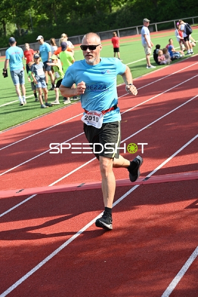 Läufer auf der Bahn