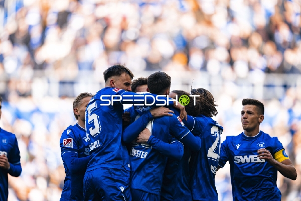 Spieler feiern Jubel