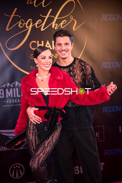 Feier beim All Together Charity Gala Dinner