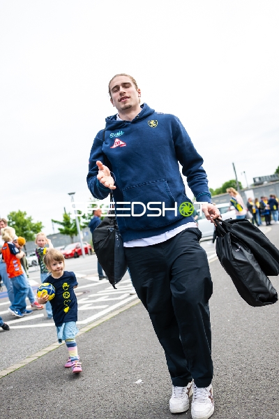 Spieler bereitet sich vor