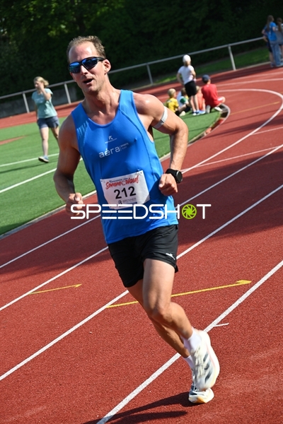 Läufer beim TVE Sommerlauf Edingen