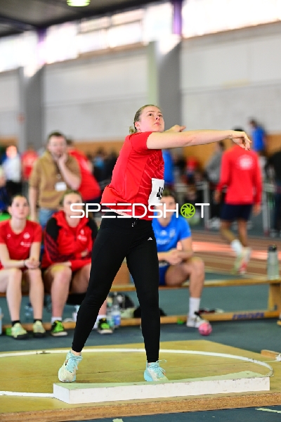 Startnummer 142 beim Wurf