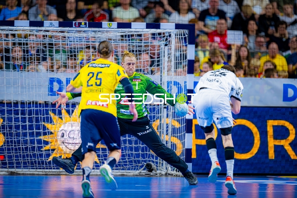 Handball I Herren I Saison 2024-2025 I DHB-Pokal I Halbfinale I Rhein-Neckar Löwen - THW Kiel I 12.04.2025