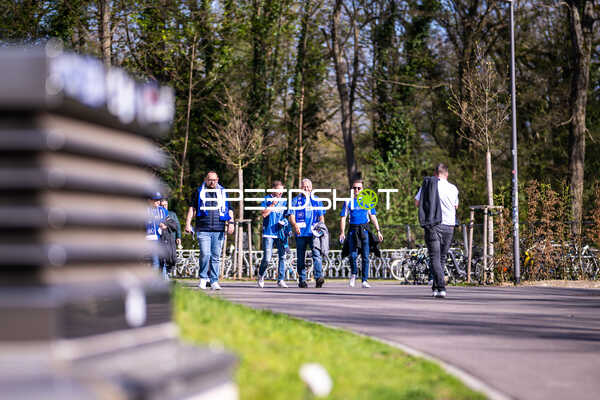 Fans des Karlsruher SC unterwegs