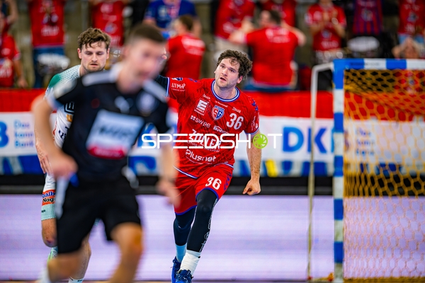 Torwurf Jonathan Fischer (36;SG BBM Bietigheim)