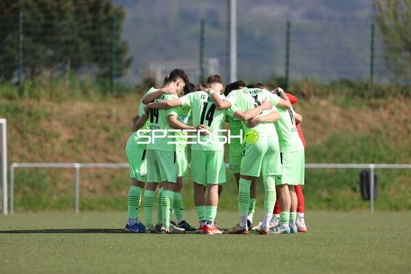 Teambesprechung des FC-Astoria Walldorf II