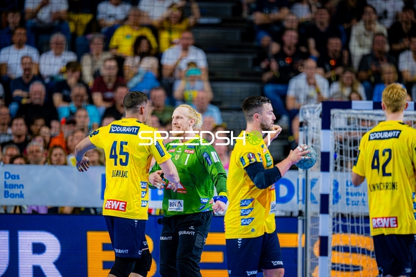 Handball I Herren I Saison 2024-2025 I DHB-Pokal I Halbfinale I Rhein-Neckar Löwen - THW Kiel I 12.04.2025