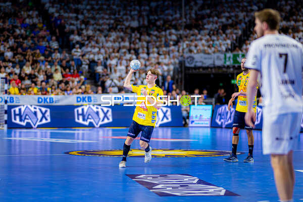 Handball I Herren I Saison 2024-2025 I DHB-Pokal I Halbfinale I Rhein-Neckar Löwen - THW Kiel I 12.04.2025